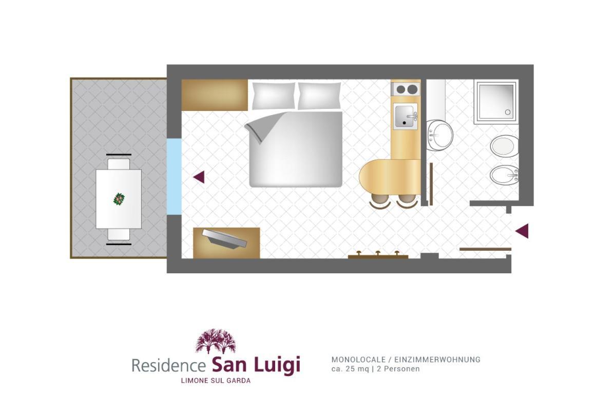 Residence San Luigi Limone sul Garda Εξωτερικό φωτογραφία